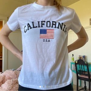 white california tee from shein